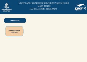 Ders Program�