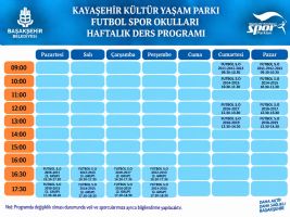 Ders Program�